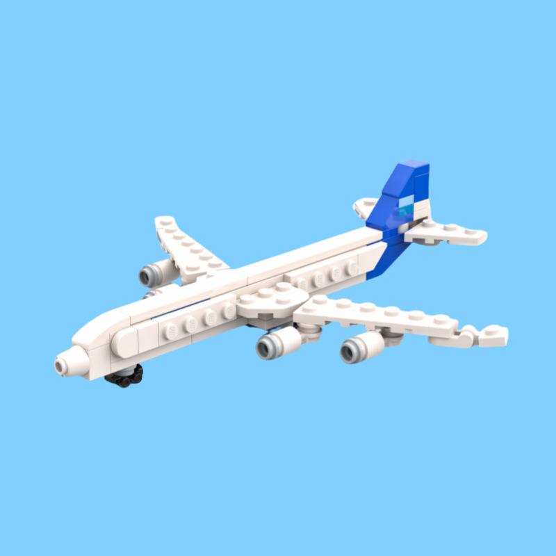 Airbus A340 Aircraft Building Block China Airlines Aircraft Model Puzzle Toy Compatible Delivery