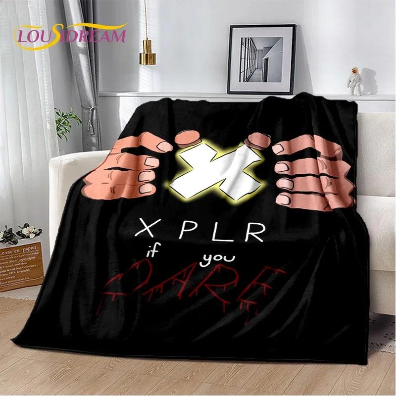 HD Сэм и Колби XPLR Мальчики Мягкое Фланелевое Одеяло для Кровати Спальни Дивана Пикника, Плед для Покрытия на Открытом Воздухе Отдыха Подарок Покрытие