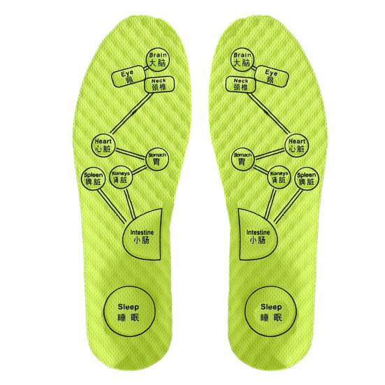 Acupressure On Foot Insole Men Women Soft Breathable Sport Cushioning Inserts Sweat-Absorbing Deodorant Insoles Boost Shoe Pads