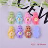 Cartoon Bear Mini Resin 10pcspack Pendant Charms For Diy Jewelry Making Accessories
