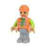 MOC Все виды маленьких кукол, модели, фигурки, персонаж поезда, железнодорожные аксессуары, развивающий подарок, для ребенка, для деревянной железной дороги Biro, игрушки