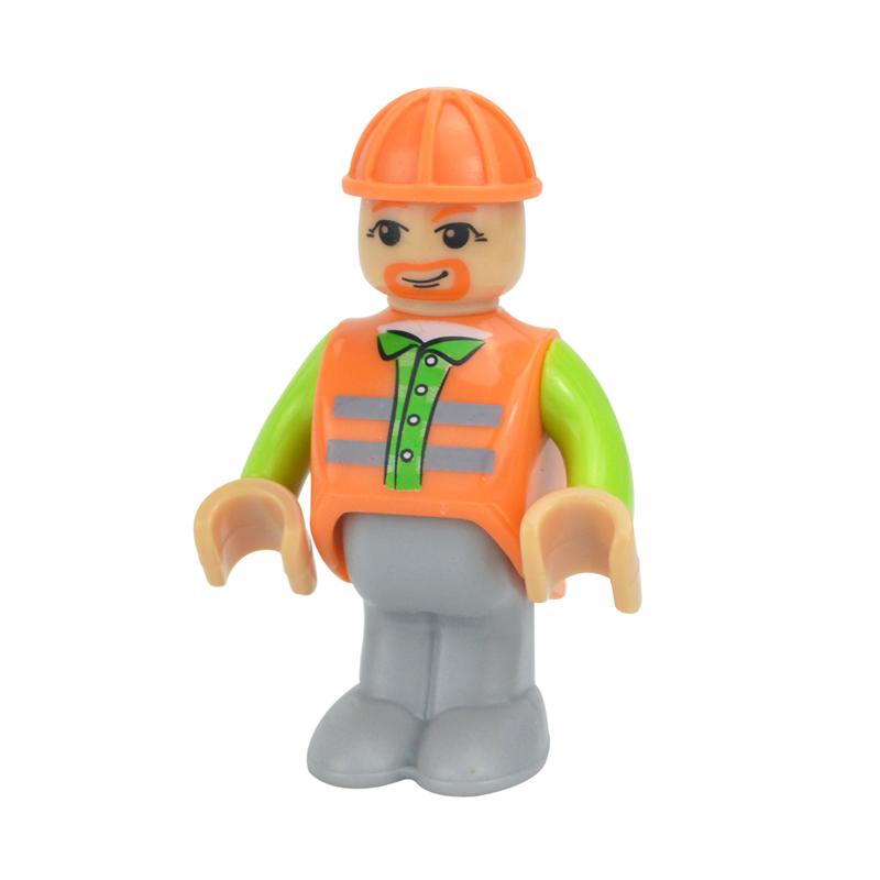 MOC Все виды маленьких кукол, модели, фигурки, персонаж поезда, железнодорожные аксессуары, развивающий подарок, для ребенка, для деревянной железной дороги Biro, игрушки