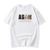 Мужская модная футболка ASDM с короткими рукавами, футболка из чистого хлопка, S-6XL