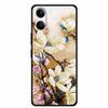 Cartoon Relief Cover For Vivo Y04 V2430 Y37C Y29S V2446 Funda 3D Red Flower Soft Silicone TPU Phone Case Y29T Y19sGT Bumper Capa