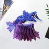 3D Printed Phoenix Figurine Movable Joints Colorful Bird Figure Articulated Animal