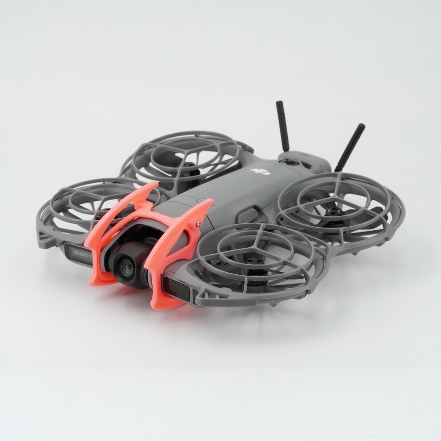 Neo 2 Protection Accessory Kit Protector Guard for DJI (ABS Material): Gimbal Guard Bumper, 4 Legs, Tail Fin, Dual Rings