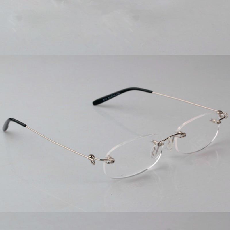 Ultralight Frameless Reading Glasses Unisex High-Definition Rimless Glasses