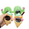 Ice Cream Holiday Celebration Shark Funny Birthday Glasses Selfie Props Party Sunglasses