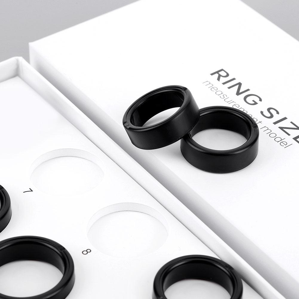 Размеры 7-13 Набор для определения размера смарт-кольца Включает 8 образцов размеров колец Определите размер перед покупкой смарт-кольца Найдите идеальный размер кольца