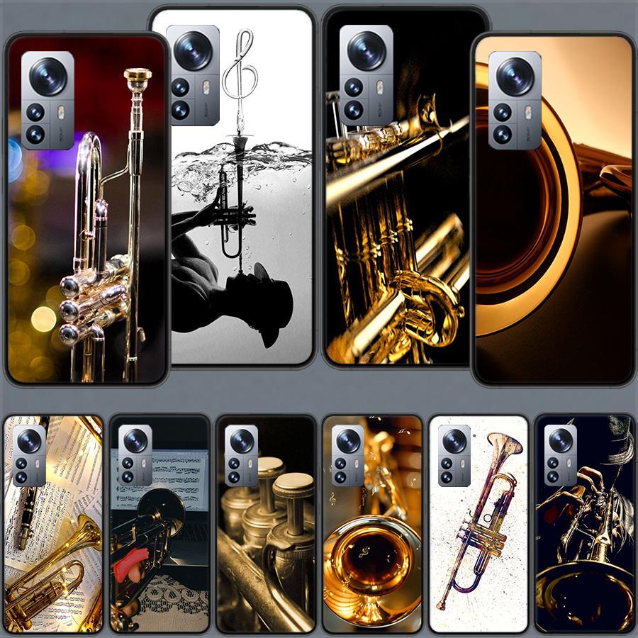 Brass Instruments Phone Case For Xiaomi Poco X7 X6 M8 M7 M6 M4 M3 X4 Pro F7 Ultra M5S Mi 14 14T 15 15T 12T 10T Pro 12S 12 11 Lit