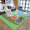 Peppa Pig Pattern Rug, Indoor/Outdoor Mat, for Picnic, Gameroom, Bedroom, Office, Living Room, Home Decor Carpet, Birthday Gift