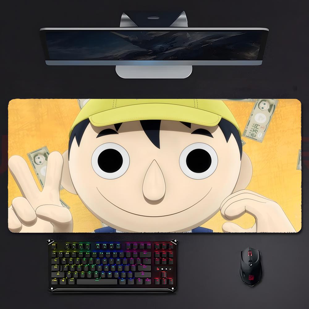 Dark Thrilling Anime TTomodachi Game Mouse Pad Mousepad Large Gaming Lockedge Thickened Pc Table Desk Mat