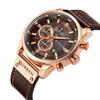 CAMELOT Men’s Casual Chronograph Watch,Korean Popular Watches