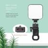 2 Pcs 1/4 Screw Mount Mini Fill Light Clip Plastic Mobile Phone Computer Fill Light Fixed LED Selfie Fill Light Clamp Portable