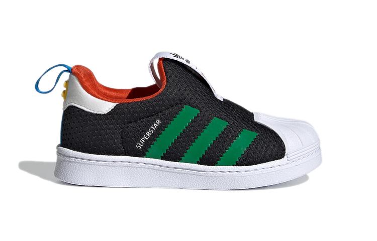 adidas Superstar 360 LEGO Черный Зеленый TD FX4924