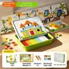 Sensory Early Mushroom Nail Puzzle Mushroom Nail Puzzle Board Game  3 Years Girl