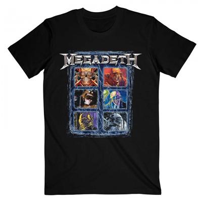 Megadeth Футболка унисекс для взрослых Vic с захватом на голову