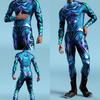 Унисекс Киберпанк 3D цифровая печать Хэллоуин вечеринка ролевая игра наряд для женщин мужчин косплей костюм карнавальный комбинезон