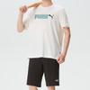 Puma Мужской спортивный комплект с коротким рукавом и шортами