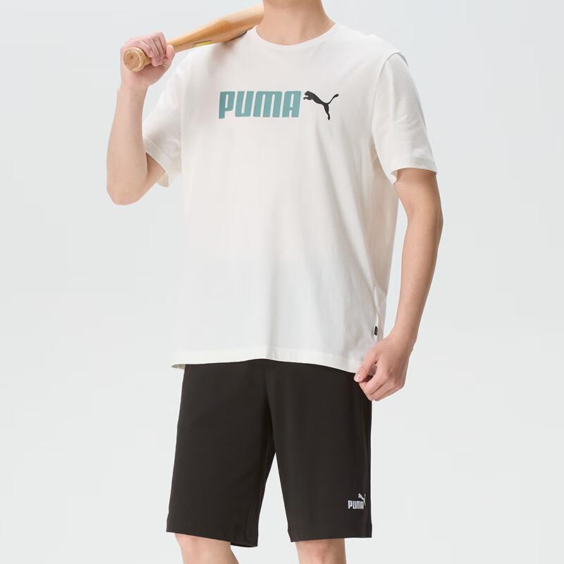 Puma Мужской спортивный комплект с коротким рукавом и шортами