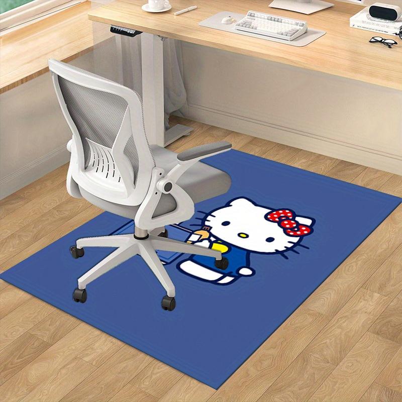 1 шт. Офисный коврик Hello Kitty - Милый мультяшный коврик для декора комнаты, Идеальный подарокz2734