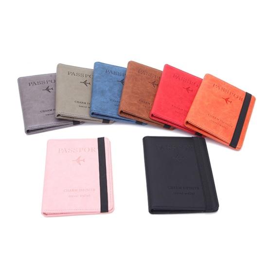 Авиабилет из искусственной кожи, деловой аксессуар для дома, паспорта, RFID-держатель для банковских идентификационных карт, чехол