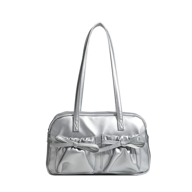 Fashion commuter large-capacity bag women's  new trendy college student class shoulder bag casual portable tote bag