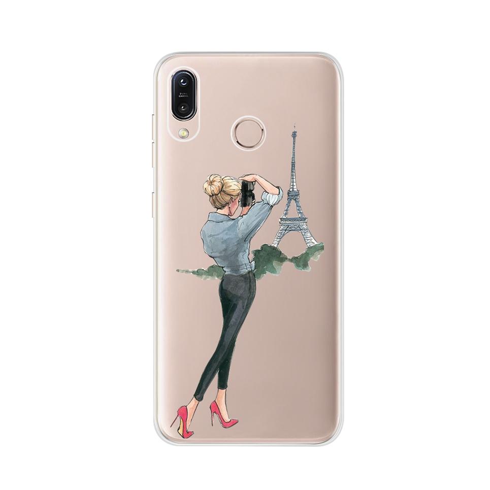 For Asus Zenfone Max Pro M1 M2 ZB602kl ZB555KL ZB633kl ZB631kl ZB601KL Case Soft TUPU Silicone Cover for Asus ZB633kl Bumper