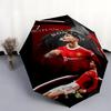 1 шт. Автоматический складной зонт - с рисунком CR7, Портативный и складной дизайн с 8 спицами, Подарки на Рождество и День рождения