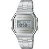 Casio Цифровые часы Винтажная серия A168WEM-7 Серебряное зеркало