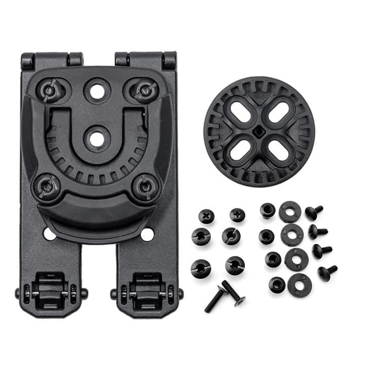 3 Types Tactical Equipment Tek-Lok Tek-Mount MINI Quick Connect Mounting System for Knife Sheath Scabbard Holster Waist Clip