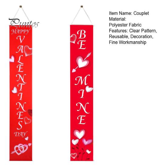 1 пара приветственных знаков на День святого Валентина, привлекательная подвесная вывеска для крыльца для праздничного наружного украшения