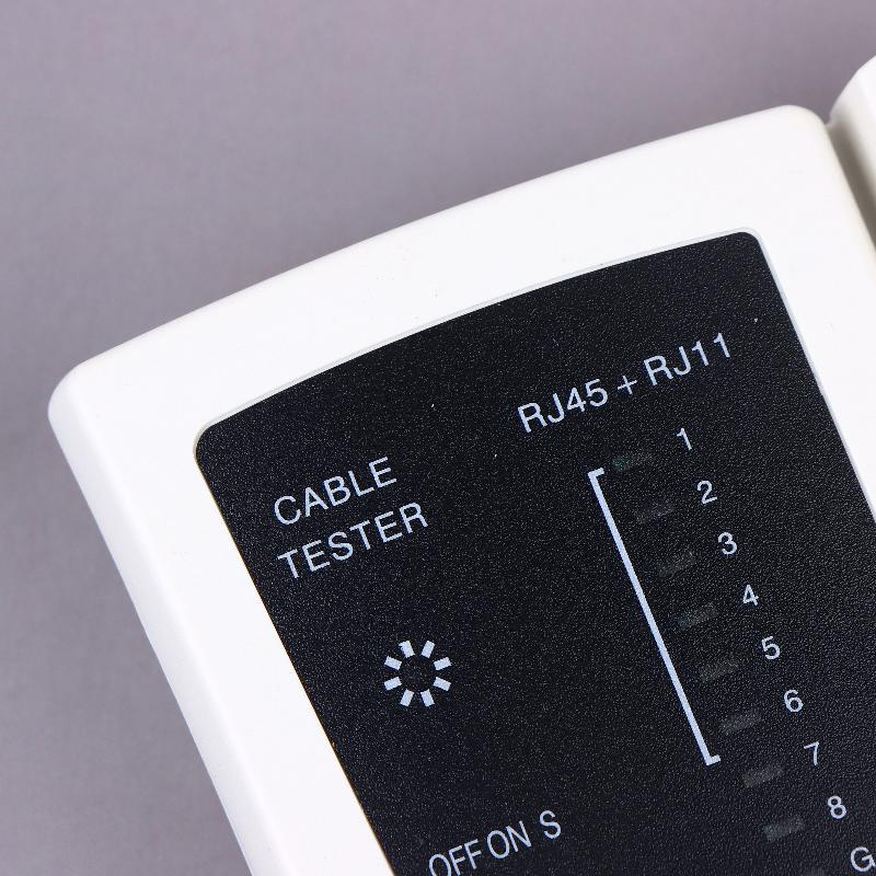 468 Инструмент для тестирования сети Тестер сетевого кабеля Ethernet, Инструмент для проверки подключения экранированного кабеля UTP/STP и телефонной линии