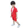 Children's Summer Linen Two-Piece Suit - Boys' Formal Performance Wear