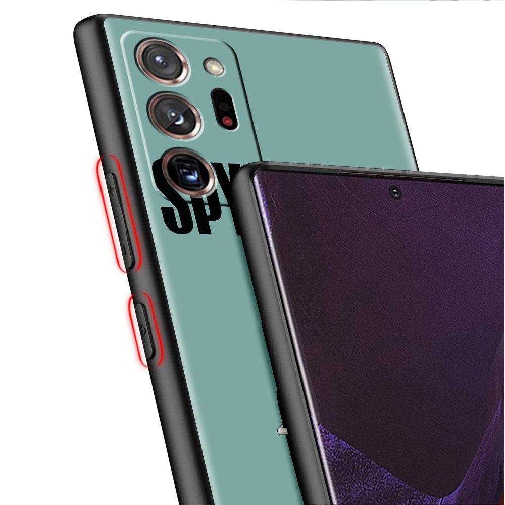 Мягкий чехол для Samsung Galaxy Note 20 Ultra 10 Plus Lite A50 A70 A20 A40 A20e 9 8 A60 A10e Funda, чехол для телефона SPY×FAMILY Anime Sac