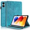Чехол funda для Redmi Pad 2 Pro Чехол 12,1 дюйма с тиснением "Дерево" из ПУ кожи, обложка-книжка для Coque Xiaomi Redmi Pad 2 Pro 12.1 2025 Чехол