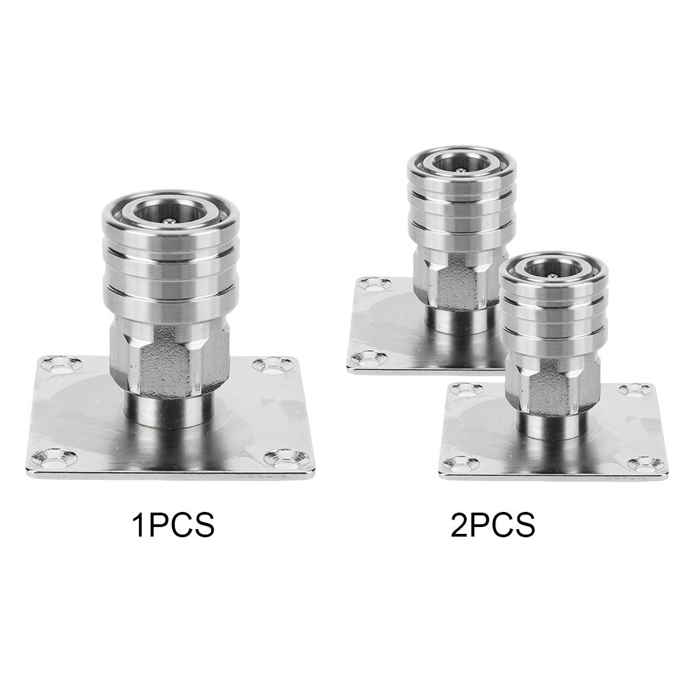 Стойка для хранения, держатель наконечника насадки для мойки высокого давления из нержавеющей стали, быстроразъемное соединение 1/4, автоматический держатель пенной пушки, не самоблокирующийся