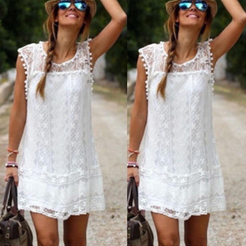 Summer Boho Women Short Maxi Dress Evening Cocktail Party Beach Sundress Dresses