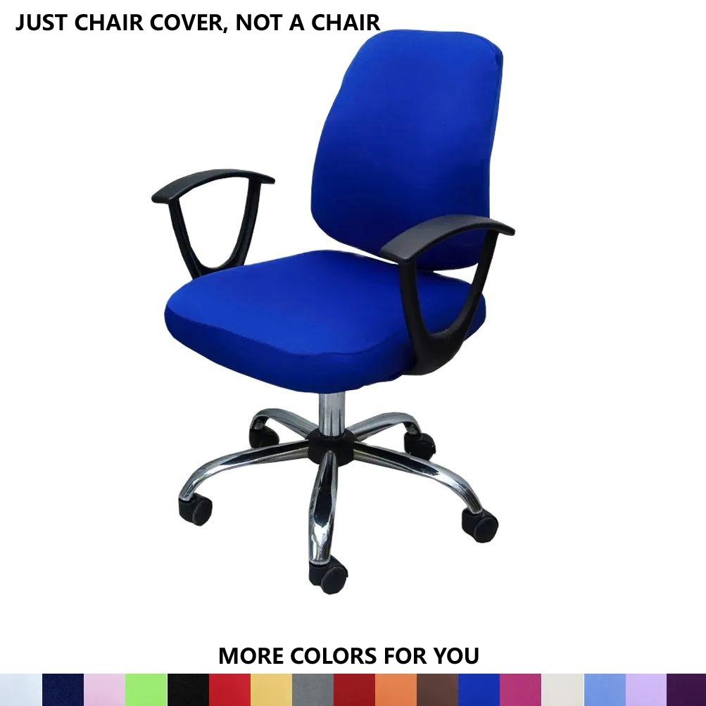 Universal Stretch Spandex Office Chair Cover Full Wrap Dustproof Computer Gaming Seat Protector Slipcover