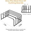 Bolded Chopping Board Organizer Iron Art Dish Holder Cutting Board Storage Shelf Pot Lid Rack  Tray