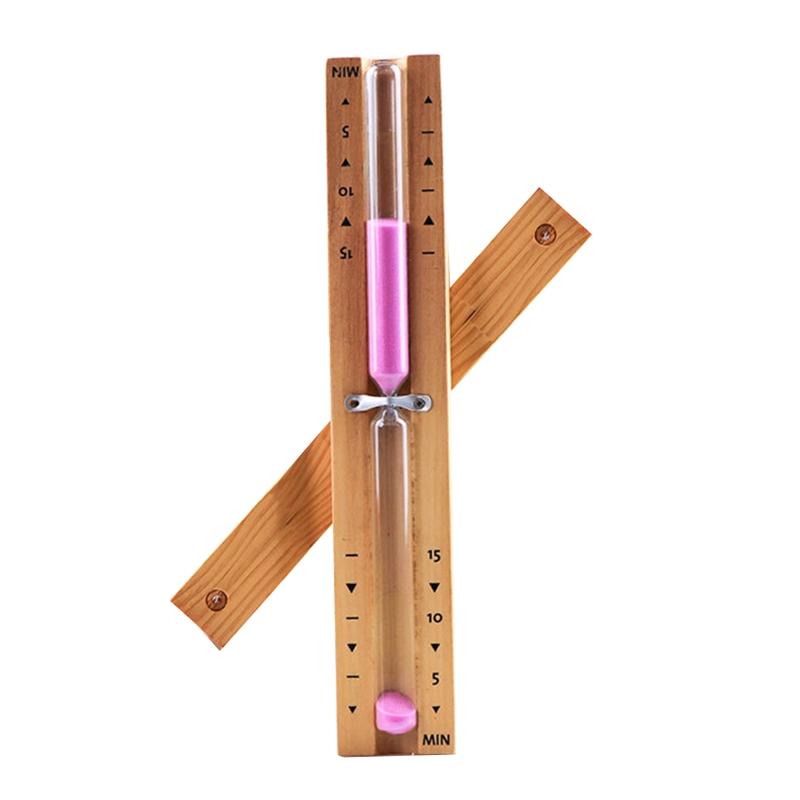 Portable Wooden Sauna Hourglass Wall Mounted Rotating 15mins Duarble Clock Timer 2025 New