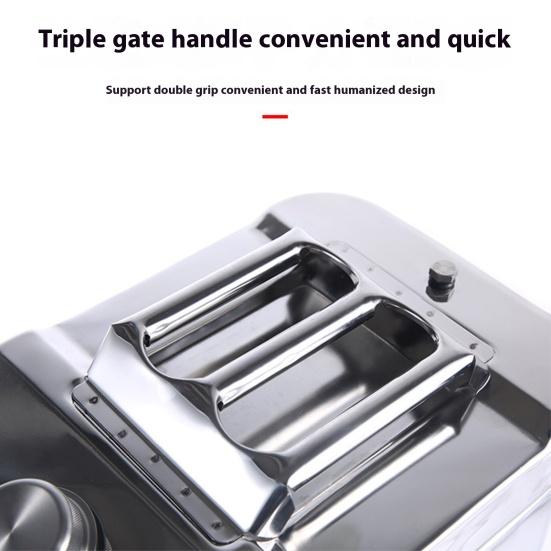 5л/10л металлический топливный контейнер из нержавеющей стали канистра с ручкой герметичный топливный бак для грузовиков автомобилей мотоциклов оборудование