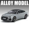 1:Модель автомобиля игрушка A6L RS7 Масштаб 24 Металлический корпус Резиновые шины Изысканный интерьер Звук Свет Модели спортивных автомобилей для детского развлечения и обучения