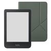 Kobo Clara BW Sleep Cover PRO (Misty Green) Set/Tablet/Eink/6 inch/E-Reader/16 GB/Waterproof/IPX8/Wi-Fi/Touchscreen/ComfortLight
