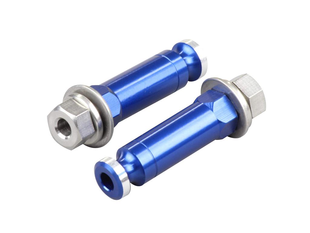 POSH 031301-01 Мототовары, Длинный цветной кронштейн указателя поворота, M0,4 дюйма (10 мм), синий