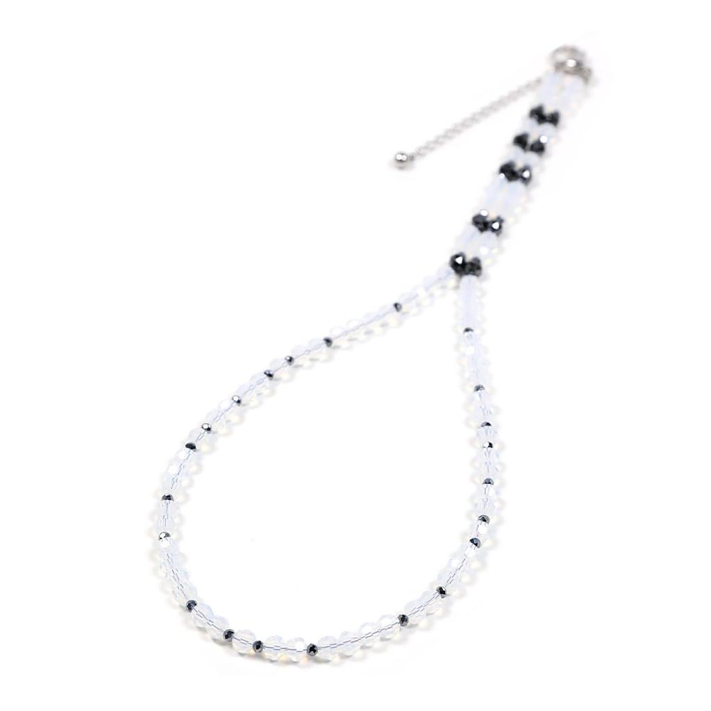 Gauss S размер 45см 50см Магнитное ожерелье Управляемое медицинское оборудование Хрустальное стекло Dr.. <LG WHITE>приблизительно. ~ приблизительно.