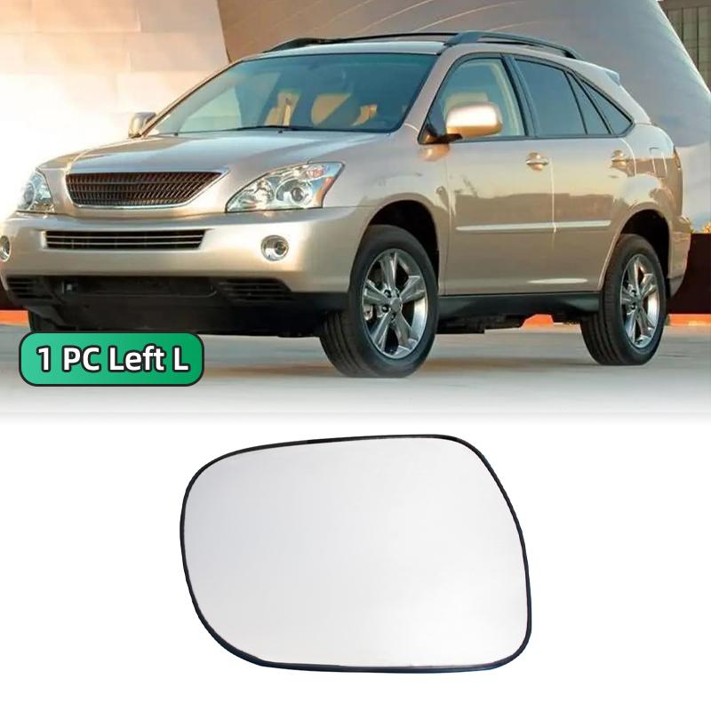Left/Right Car Rearview Mirror Glass Heated Replace 87901-4806 87901-48040 for Lexus RX300 RX330 RX350 RX400h 2003-2008