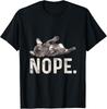 Nope Lazy French Bulldog Dog Lover Gift Unisex T-Shirt