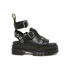 Dr. Martens Ricki HDW Модные Металлические Пряжки Римские Сандалии Женские Сандалии Черные 27401001