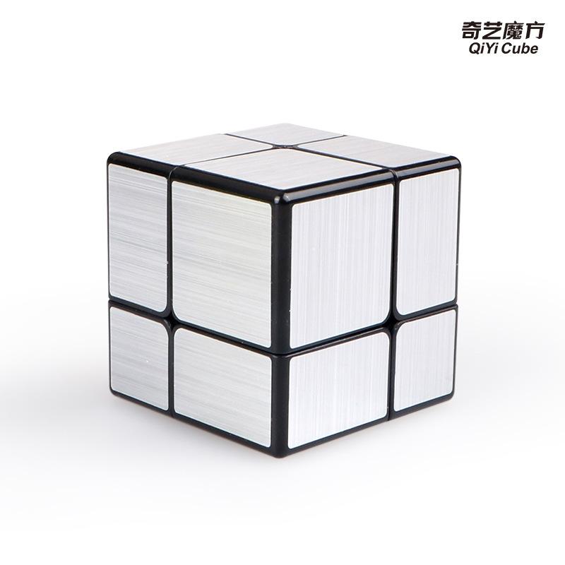 Зеркальный кубик 2x2 3x3 Золотой и Серебряный Кубик для снятия стресса Специальной формы Кубик скорости Головоломка Игрушка Детская головоломка Подарочная игрушка